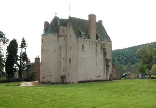 Pitfichie castle.